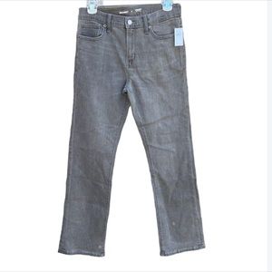 NWT Gray Old Navy Jeans Boy’s Size 14 Straight Leg Built-in-Flex